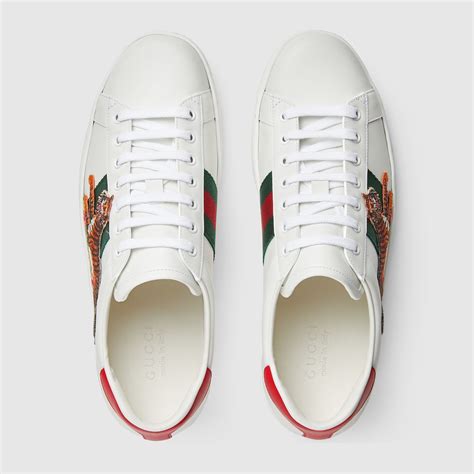 gucci tiger shoes fake|gucci ace tiger sneakers.